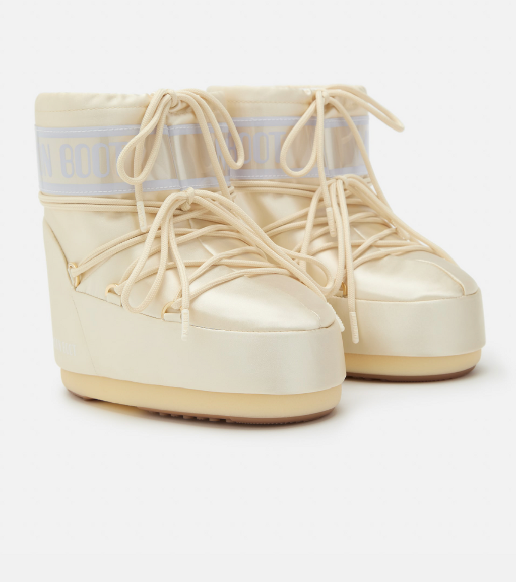 BOTTES ICON LOW NACRÉ - IVOIRE