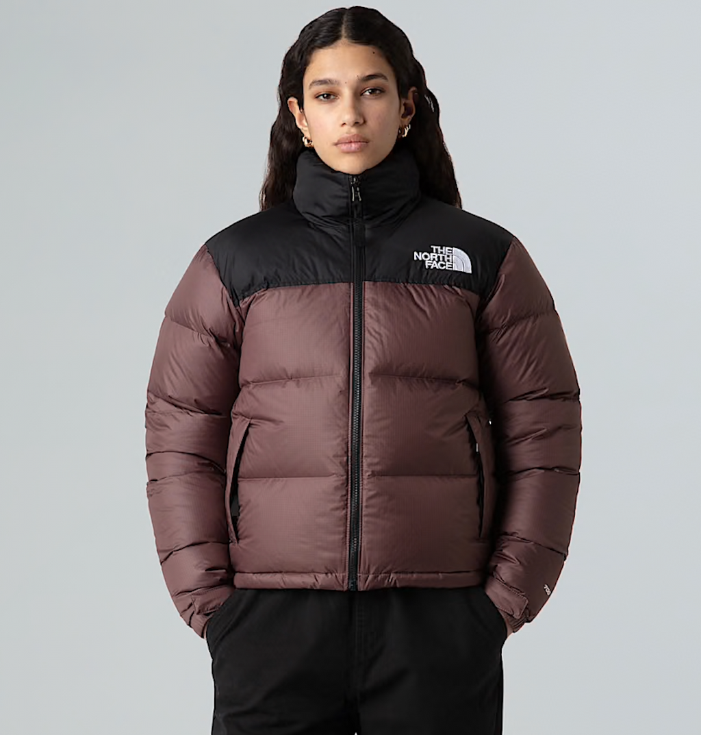 Veste 1996 Retro Nuptse Brown/Black  – Femme