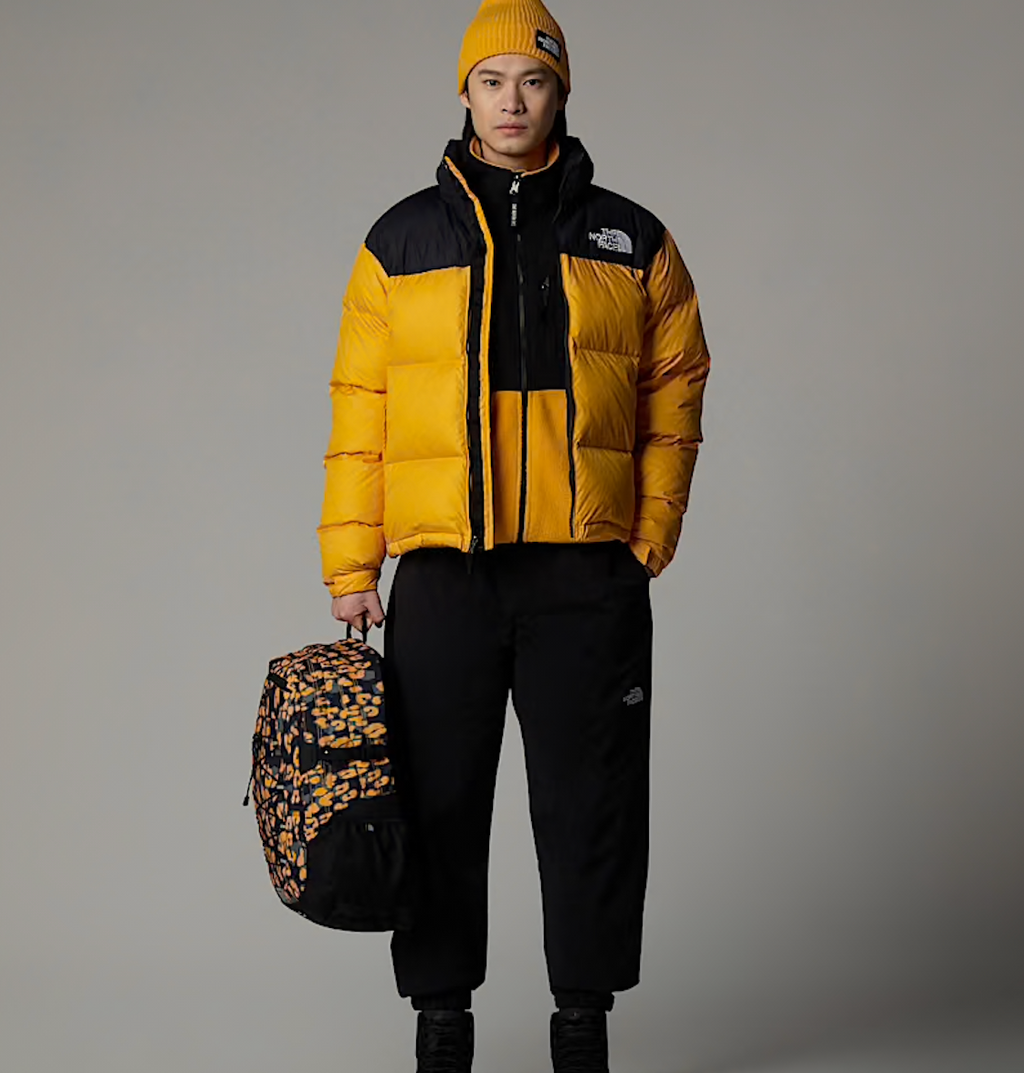 Veste 1996 Retro Nuptse Yellow – Homme