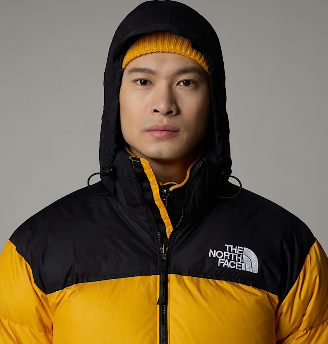 Veste 1996 Retro Nuptse Yellow – Homme