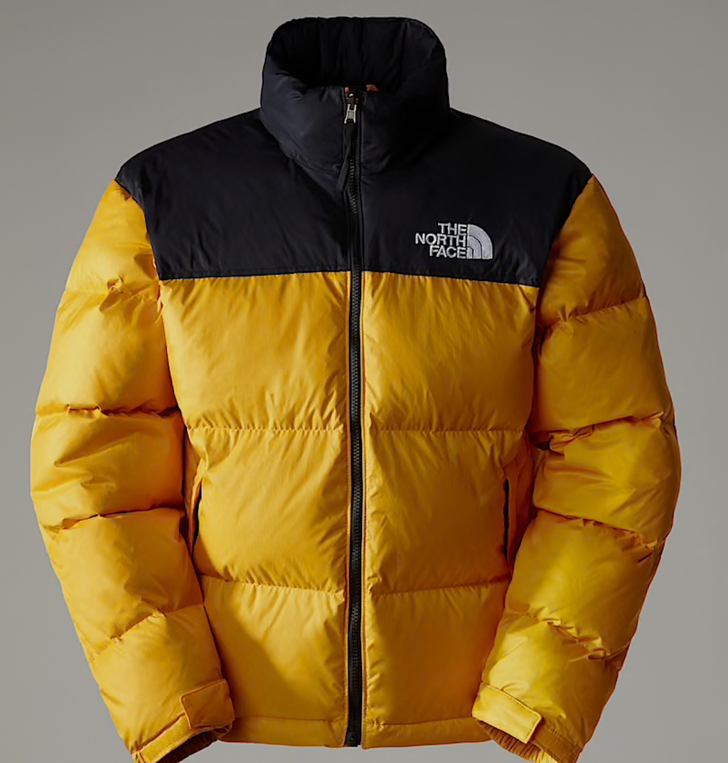 Veste 1996 Retro Nuptse Yellow – Homme