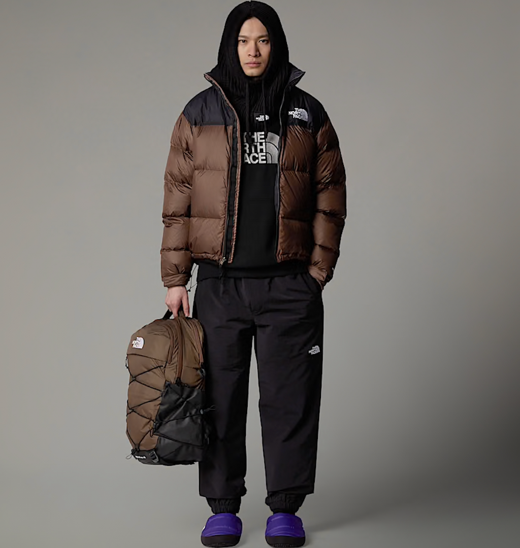 Veste 1996 Retro Nuptse Brown/Black – Homme