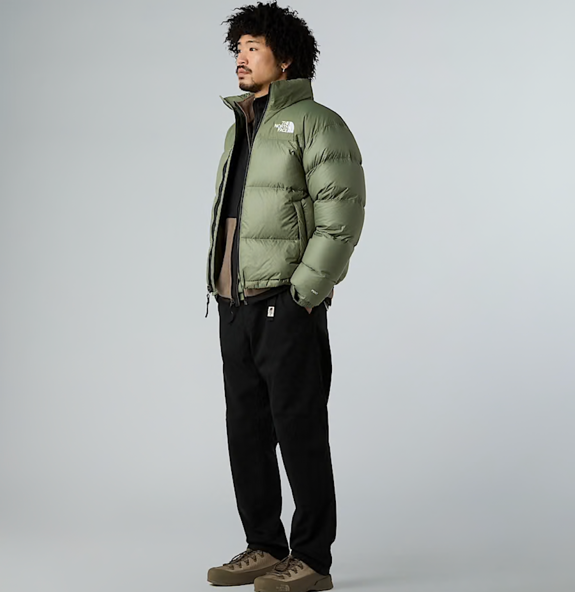 Veste 1996 Retro Nuptse Khaki  – Homme