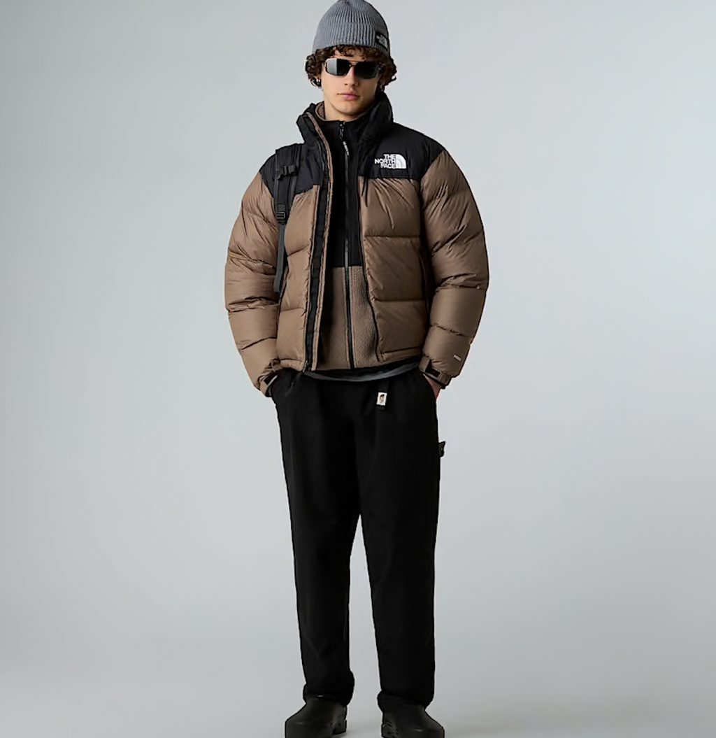 Veste 1996 Retro Nuptse Latte/Black – Homme